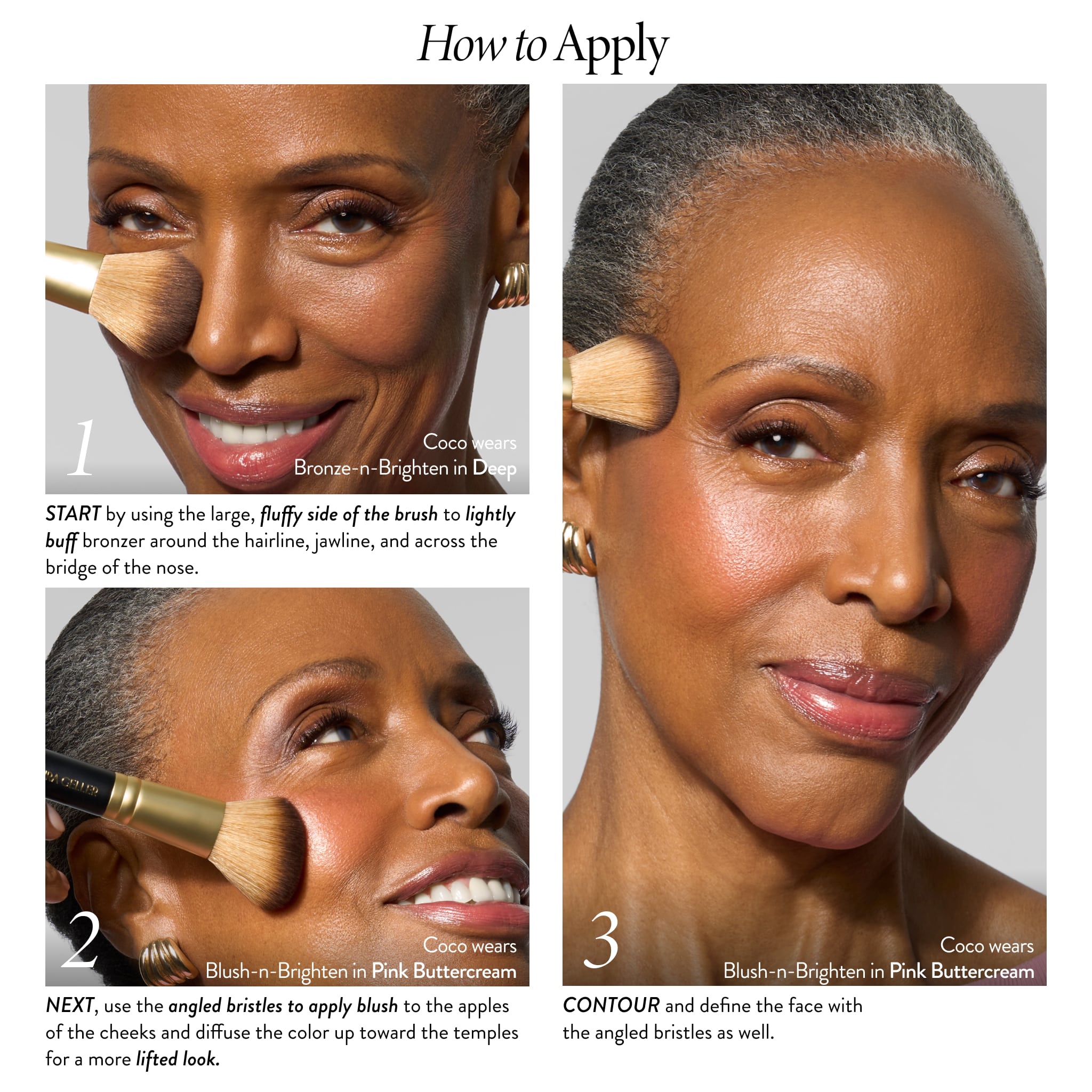 Dual-Ended Blush + Bronzer Brush - Image 4